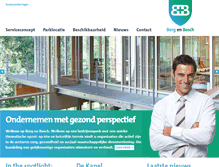 Tablet Screenshot of bergenbosch.com